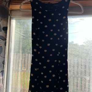 Daisy Print Majorelle dress